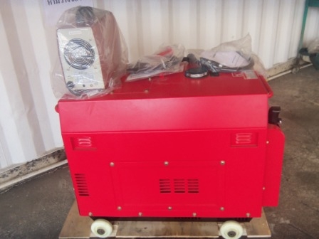 เครื่องปั่นไฟ 6 Kva.พร้อมชุดเชื่อมสนาม(สินค้าใหม่รับประกัน6เดือน)