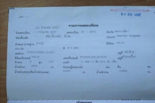 ขายวอลโว่FL10 320แรงม้า หัวนอน ราคาถูกด่วน ขายวอลโว่FL10 320แรงม้า หัวนอน ราคาถูกด่วน