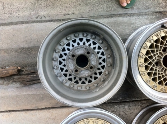 ล้อญี่ปุ่นแท้ Autostrada รุ่น Pirelli Mesh ลายรังผึ้ง3ชิ้นแท้กลับอ๊อฟได้(หายากมาก)