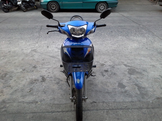 Wave 100 ท้ายดำ ปี 51 สีน้ำเงิน รถสวยมาก ตั้งขายได้เลย ซื้อใช้ก็ยิ่งคุ้ม เอกสารครบ