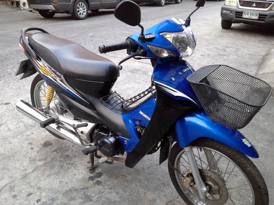 Wave 100 ท้ายดำ ปี 51 สีน้ำเงิน รถสวยมาก ตั้งขายได้เลย ซื้อใช้ก็ยิ่งคุ้ม เอกสารครบ