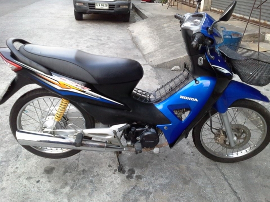 Wave 100 ท้ายดำ ปี 51 สีน้ำเงิน รถสวยมาก ตั้งขายได้เลย ซื้อใช้ก็ยิ่งคุ้ม เอกสารครบ