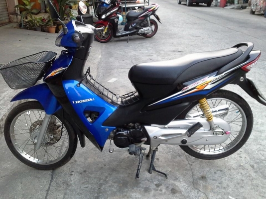 Wave 100 ท้ายดำ ปี 51 สีน้ำเงิน รถสวยมาก ตั้งขายได้เลย ซื้อใช้ก็ยิ่งคุ้ม เอกสารครบ