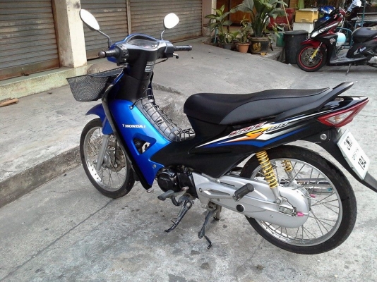 Wave 100 ท้ายดำ ปี 51 สีน้ำเงิน รถสวยมาก ตั้งขายได้เลย ซื้อใช้ก็ยิ่งคุ้ม เอกสารครบ