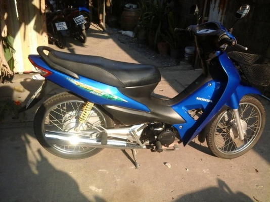 Wave 100 ubox ปี 49 รถสวยกริ๊บ ชุดสีสวยสด ไม่มีรอย เครื่องแน่นมาก เอกสารครบ