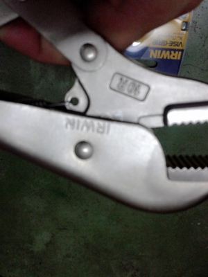 ขายอีกรอบ คีมล๊อกไวกริ๊ป  10" สินค้ามาแล้วครับ