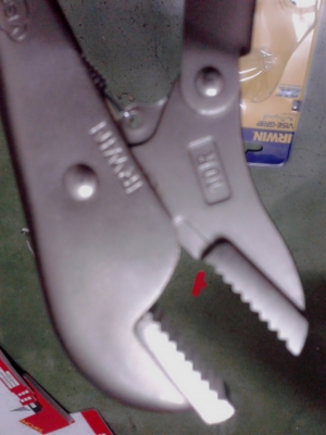 ขายอีกรอบ คีมล๊อกไวกริ๊ป  10" สินค้ามาแล้วครับ