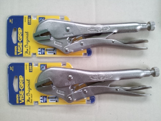 ขายอีกรอบ คีมล๊อกไวกริ๊ป  10" สินค้ามาแล้วครับ