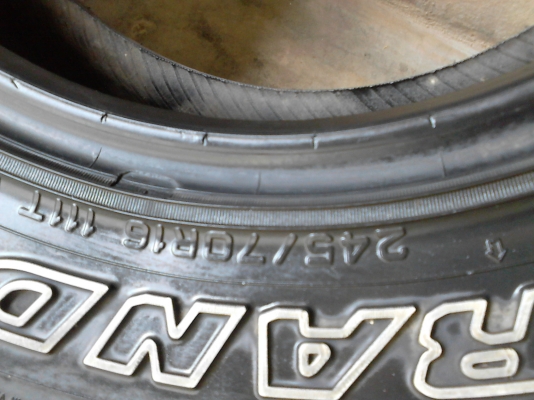 DUNLOP GRANDTREK AT3 245/70R16 มี 2 เส้น TEL.081-427-3941 DUNLOP GRANDTREK AT3 245/70R16 มี 2 เส้น TEL.081-427-3941