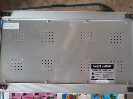 ขายแอมป์ Audio builder สภาพสวยป้ายแดง