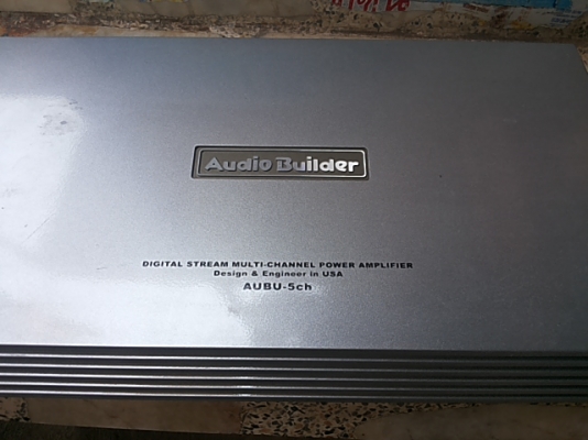 ขายแอมป์ Audio builder สภาพสวยป้ายแดง