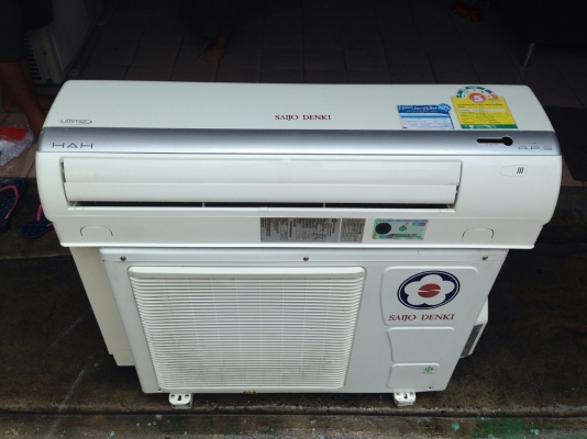 **** ขายแอร์ SAIJO DENKI 13000 BTU ตัว HYBRID ****