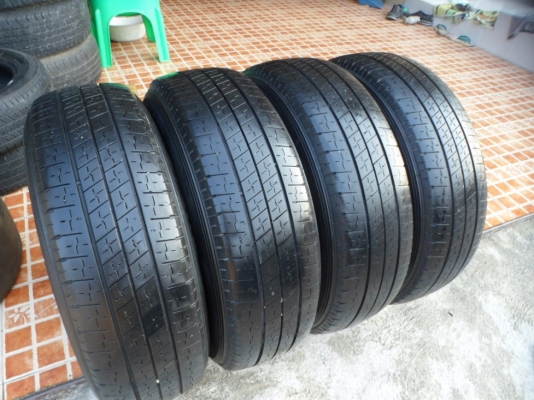 215/70/15 (4เส้น2,500.฿)GOODYEAR.DURASPORT(ปี10)ดอกสวย