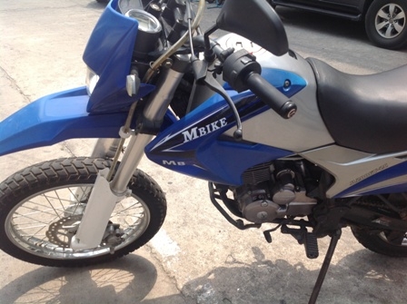 วิบากสตาร์ทมือ พร้อมทะเบียนM Bike200CCปี2555 พรบ ภาษีไม่ขาด กรุงเทพ