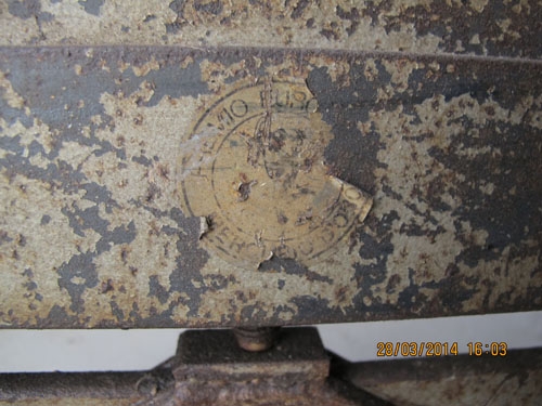 ขายตัวพับแผ่นเหล็กงานเก่าอิตาลี่