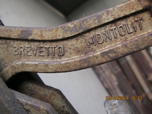 ขายตัวพับแผ่นเหล็กงานเก่าอิตาลี่