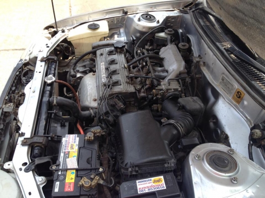 ขายครับ TOYOTA COROLLA 111 (หน้าหนู) ปี 97 ภาษีเต็ม รถพร้อมใช้ครับ 59000 เครื่องแห้งๆ เกียรแห้ง ไม่เคยติดแกสมาก่อน ประหยัด ถ้าเอาไปลงทุนติดแกสก็ไม่เท่าไหร่ ช่วงล่างนิ่มๆ พวงมาลัยพาวเวอร์ แอรหนาว รถไม่จมน้ำ ไม่ชนหนัก คานหน้าเดิมๆสวยๆ หลังเดิมๆ สวยๆ แบตแห้ง