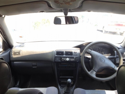 ขายครับ TOYOTA COROLLA 111 (หน้าหนู) ปี 97 ภาษีเต็ม รถพร้อมใช้ครับ 59000 เครื่องแห้งๆ เกียรแห้ง ไม่เคยติดแกสมาก่อน ประหยัด ถ้าเอาไปลงทุนติดแกสก็ไม่เท่าไหร่ ช่วงล่างนิ่มๆ พวงมาลัยพาวเวอร์ แอรหนาว รถไม่จมน้ำ ไม่ชนหนัก คานหน้าเดิมๆสวยๆ หลังเดิมๆ สวยๆ แบตแห้ง