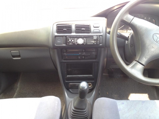 ขายครับ TOYOTA COROLLA 111 (หน้าหนู) ปี 97 ภาษีเต็ม รถพร้อมใช้ครับ 59000 เครื่องแห้งๆ เกียรแห้ง ไม่เคยติดแกสมาก่อน ประหยัด ถ้าเอาไปลงทุนติดแกสก็ไม่เท่าไหร่ ช่วงล่างนิ่มๆ พวงมาลัยพาวเวอร์ แอรหนาว รถไม่จมน้ำ ไม่ชนหนัก คานหน้าเดิมๆสวยๆ หลังเดิมๆ สวยๆ แบตแห้ง