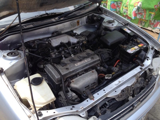 ขายครับ TOYOTA COROLLA 111 (หน้าหนู) ปี 97 ภาษีเต็ม รถพร้อมใช้ครับ 59000 เครื่องแห้งๆ เกียรแห้ง ไม่เคยติดแกสมาก่อน ประหยัด ถ้าเอาไปลงทุนติดแกสก็ไม่เท่าไหร่ ช่วงล่างนิ่มๆ พวงมาลัยพาวเวอร์ แอรหนาว รถไม่จมน้ำ ไม่ชนหนัก คานหน้าเดิมๆสวยๆ หลังเดิมๆ สวยๆ แบตแห้ง