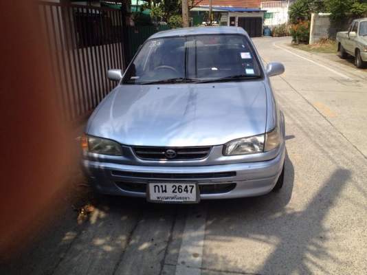 ขายครับ TOYOTA COROLLA 111 (หน้าหนู) ปี 97 ภาษีเต็ม รถพร้อมใช้ครับ 59000 เครื่องแห้งๆ เกียรแห้ง ไม่เคยติดแกสมาก่อน ประหยัด ถ้าเอาไปลงทุนติดแกสก็ไม่เท่าไหร่ ช่วงล่างนิ่มๆ พวงมาลัยพาวเวอร์ แอรหนาว รถไม่จมน้ำ ไม่ชนหนัก คานหน้าเดิมๆสวยๆ หลังเดิมๆ สวยๆ แบตแห้ง