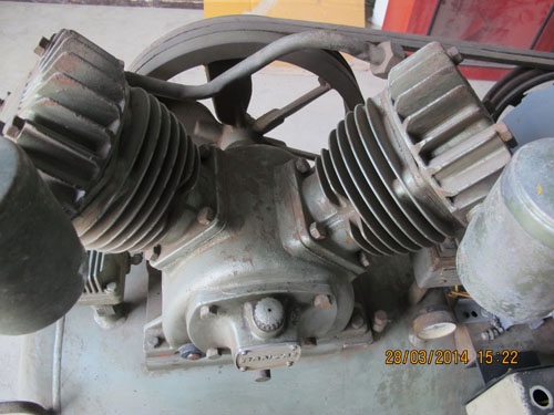 ขายปั๊มลมbanzai10แรง3เฟสของญี่ปุ่นแท้ ทนทาน สภาพดีมากขนาดใหญ่