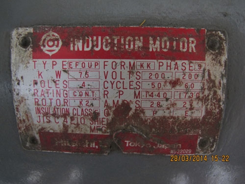 ขายปั๊มลมbanzai10แรง3เฟสของญี่ปุ่นแท้ ทนทาน สภาพดีมากขนาดใหญ่