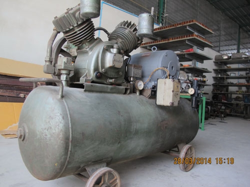 ขายปั๊มลมbanzai10แรง3เฟสของญี่ปุ่นแท้ ทนทาน สภาพดีมากขนาดใหญ่