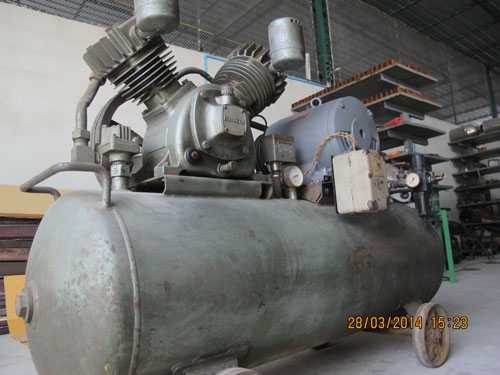 ขายปั๊มลมbanzai10แรง3เฟสของญี่ปุ่นแท้ ทนทาน สภาพดีมากขนาดใหญ่