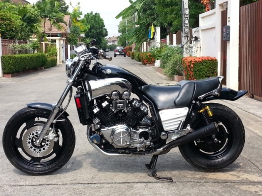 ยามาฮ่า วีเม็ก 1200cc. ปี96 เก็บงานใหม่ๆหล่อมากพร้อมใช้ของแต่งพอมีเครื่องดีออกทริปสบาย