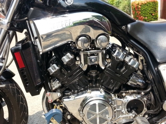 ยามาฮ่า วีเม็ก 1200cc. ปี96 เก็บงานใหม่ๆหล่อมากพร้อมใช้ของแต่งพอมีเครื่องดีออกทริปสบาย
