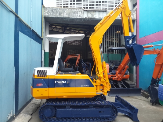 ขาย รถขุด KOMATSU รุ่น PC20-6-แทร็กเหล็ก มือสองญี่ปุ่น
