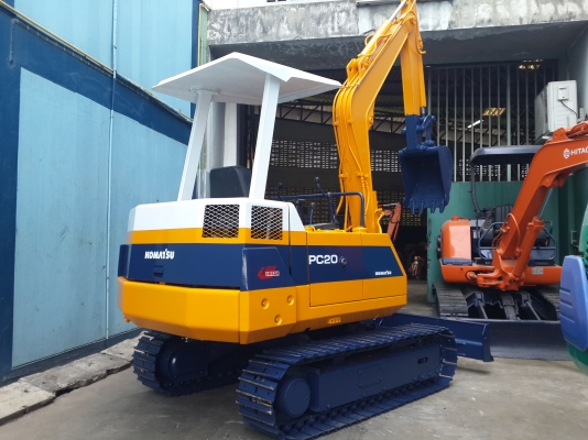 ขาย รถขุด KOMATSU รุ่น PC20-6-แทร็กเหล็ก มือสองญี่ปุ่น ขาย รถขุด KOMATSU รุ่น PC20-6-แทร็กเหล็ก มือสองญี่ปุ่น