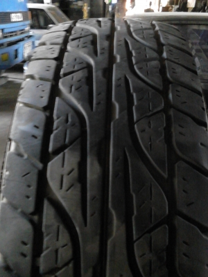 แม๊ก พร้อมยางลุยๆขอบ 15 พร้อมยาง 235/75R15  DUNLOP GRANDTREK AT3 TEL.081-427-3941