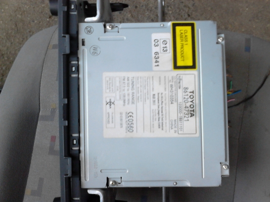 วิทยุ CD ติดรถ ของ TOYOTA แบบในภาพ TEL.081-427-3941