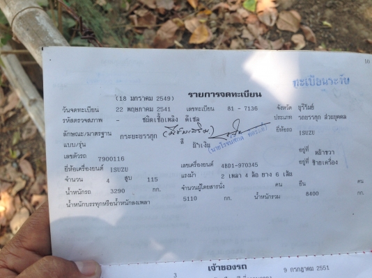 ขายอีซูซุ 6 ล้อ NPR เครื่ิอง 4BD1-115 แรงม้า จดทะเบียปี2541 รถสภาพสวยพร้อมใช้งาน เครื่องดี คัซซีสวย  สนใจติดต่อ ชัยยา สตึก โทร 081-9972972 089-8451778