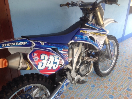 ขายyz250f ปี2008 ราค85000เพิ่มรูปครับ
