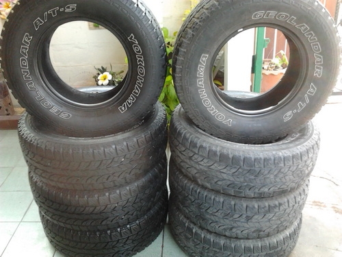 Yokohama AT 265/70/16 มี2ชุด ขายชุดละ 3800