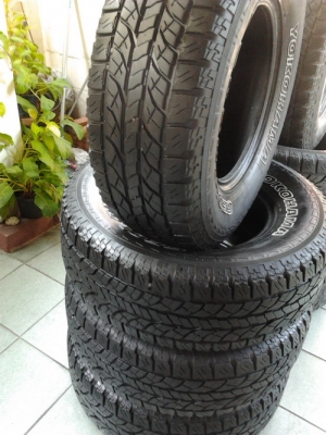 Yokohama AT 265/70/16 มี2ชุด ขายชุดละ 3800