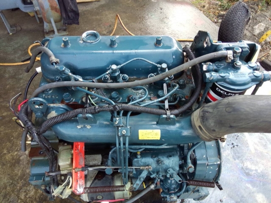 ขายเครื่องคูโบต้าเก่าญี่ปุ่น 3 สูบรุ่น.D 3200 ขนาด 95 แรงม้าสภาพสวยมากๆ