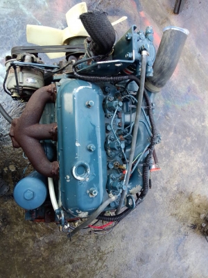 ขายเครื่องคูโบต้าเก่าญี่ปุ่น 3 สูบรุ่น.D 3200 ขนาด 95 แรงม้าสภาพสวยมากๆ