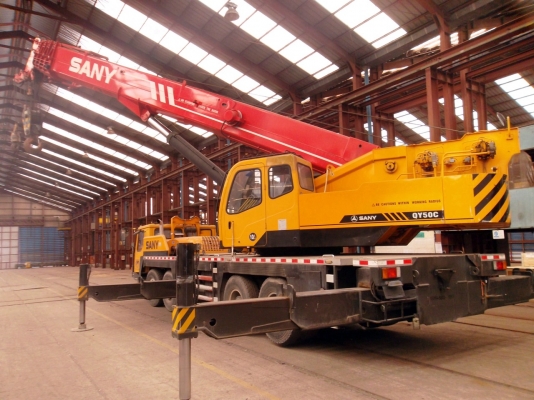 ขายรถเครน SANY QY50C ขนาด 50 ตัน รถสวย ทะเบียนพร้อม