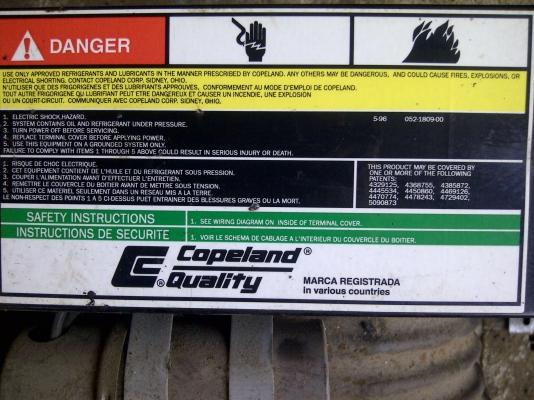 ขาย..คอมเพรสเซอร์ คอปแลนด์