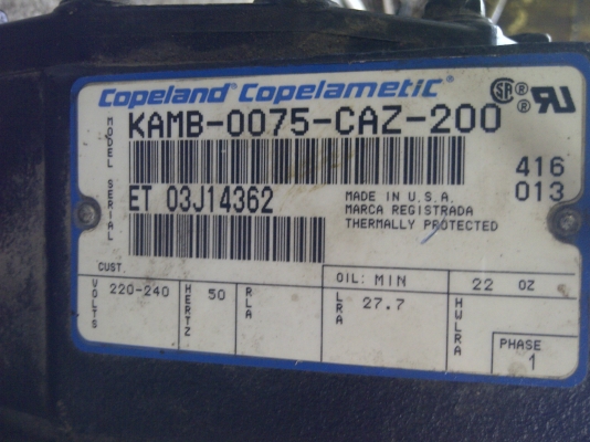 ขาย..คอมเพรสเซอร์ คอปแลนด์