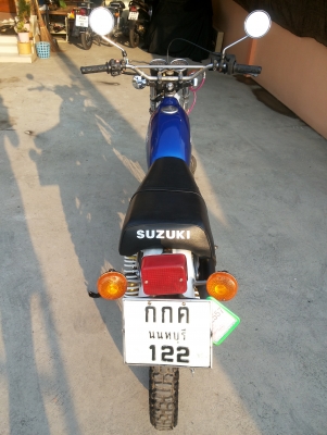 ขายSUSUKI TS125 สวยๆ ทะเบียนโอน