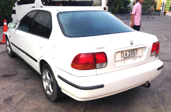 ขายตัดถูกๆ CIVIC ตาโต เกียร์ธรรมดา ติดแก๊ส LPG