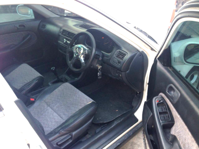 ขายตัดถูกๆ CIVIC ตาโต เกียร์ธรรมดา ติดแก๊ส LPG