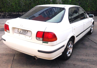 ขายตัดถูกๆ CIVIC ตาโต เกียร์ธรรมดา ติดแก๊ส LPG