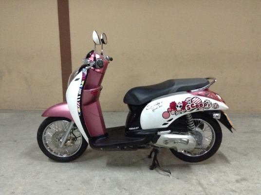 ขาย!!! ฮอนด้าสกู๊ปปี้ไอ ปี55 รถเครื่องดีคับ ทะเบียนครบ ภาษีไม่หมด