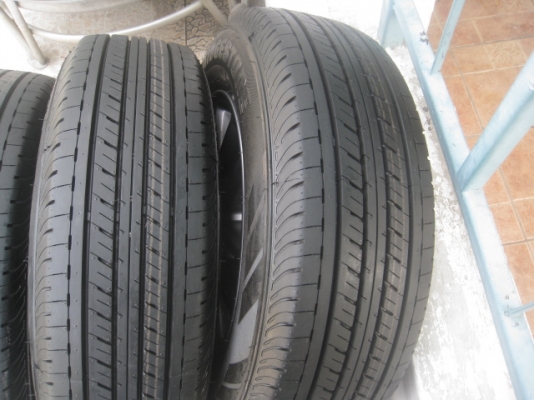 ขายล้อแม็กป้ายแดง new d-max สีรมดำ 16"x6.5" et41 6รู139.7 พร้อมยางปี13 สนใจติดต่อเล็กคลองสามครับ 081-3747940